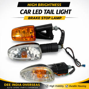 Feu arrière LED de voiture avec feu stop intégré, ensemble de feux arrière automobiles - Product Image 2