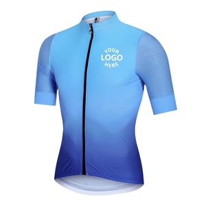 Uniforme de Ciclismo de manga corta con logotipo personalizado, venta al por mayor - Product Image 1