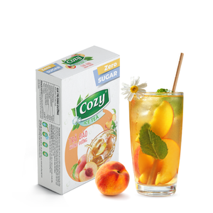 Té de Durazno en Polvo para Exportación Internacional, Sin Azúcar Añadido, Té Helado en Polvo, Diseño Personalizado, Cajas Personalizadas con Logotipo - Product Image 1