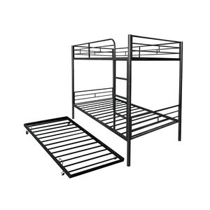 Lit superposé séparable pour enfants avec lit gigogne - Product Image 6