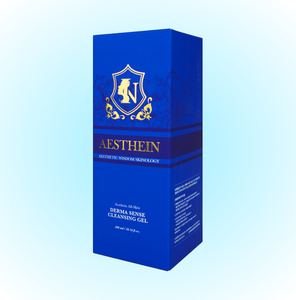 AESTHEIN 300ml Gel Nettoyant K-Beauty Derma Sense Glutathion Calamine Réparation de la Barrière Cutanée Sans Parfum Tous Types de Peau Professionnel - Product Image 1