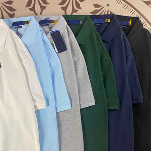 Lote de Excedentes de Ropa de Bangladesh: Camisetas Polo de Algodón Piqué de Marca Famosa con Diseño de Cremallera, Varios Colores, Pantalones Cortos Estilo Golf con Botones al por Mayor - Product Image 5