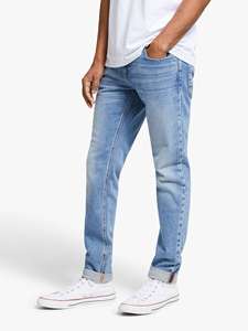 Jean slim homme 100 % coton à carreaux, coupe droite, grande taille, respirant, teint uni, imperméable, poids léger, haute qualité - Product Image 3