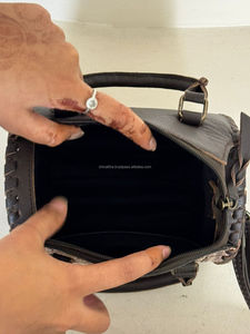 Premium <b>Tooled</b> Leather Western Speedy Duffel Bags Longhorn Designer Travel Handbag <b>Small</b> overnight Cowgirl Style Tote For Unisex - Product Image 4