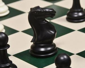 Jeu d'échecs Staunton professionnel de qualité supérieure, hauteur du roi 3,75 pouces, noir et blanc ivoire, en plastique, au meilleur prix - Product Image 2