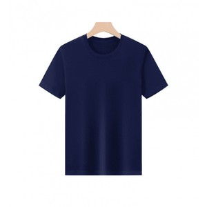 T-shirt à manches courtes, col rond, respirant et anti-transpiration, broderie personnalisée avec logo, prix usine Chine-Bangladesh. - Product Image 3