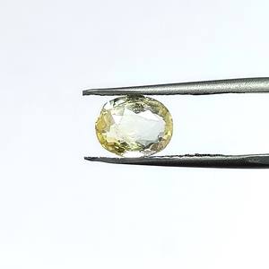 พลอยแซฟไฟร์สีเหลืองทรงรีธรรมชาติ 2.65 กะรัต จากศรีลังกา สำหรับทำเครื่องประดับและ YSON-08 - Product Image 1