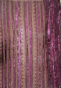 Nouveau design 2026 – Tissu en dentelle rose fuchsia pour mariage, fabriqué à la main, sur mesure, par un fabricant de dentelle - Product Image 6