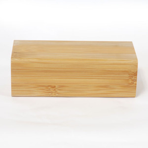 Contenedor de Almacenamiento Rectangular de Bambú con Dos Compartimentos para el Hogar - Product Image 2