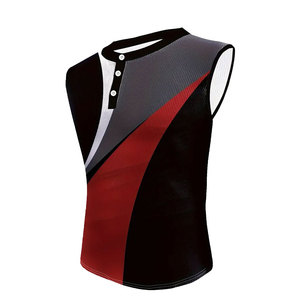 Débardeurs côtelés de haute qualité pour hommes, coupe carrée, style musculaire, personnalisables en gros, débardeurs stringer de gym pour hommes - Product Image 3