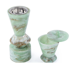 Wholesale Factory Price Bakhoor Burner Set With Lid Aromatic <b>Diffuser</b> Home Fragrance Decorative Holder Mubakhar Bakhoor Set - Product Image 6