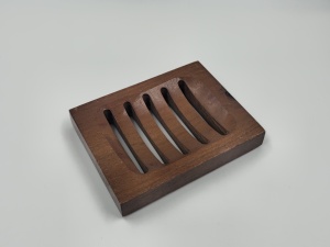 Eco-Friendly Rectangular Wooden <b>Soap</b> Dishes - Product Image 6