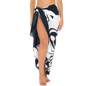 Pareos para Mujer, Falda de Playa, Estilo Mariposa, Traje de Baño Largo, Pareo - Product Image 2