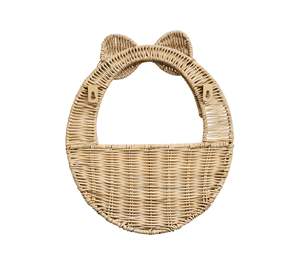 Étagère en rotin naturel fabriquée au Vietnam pour les chambres d'enfants, couleurs personnalisées OEM/ODM, prix de gros disponible. - Product Image 4