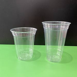 Gobelets jetables en PET transparent de 14 oz, les plus vendus en 2026, avec couvercle, pour boissons froides à emporter, café glacé, latte, jus, smoothie - Product Image 1