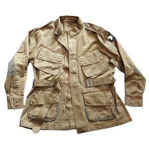 Uniforme de parachutiste américain M42 de la Seconde Guerre mondiale, kaki, reproduction de haute qualité pour les reconstitutions historiques - Product Image 5