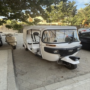 Triciclo Eléctrico de Pasajeros con Cabina Cerrada, Mototaxi, Triciclo TVS Tuk, 2 Pasajeros en Dos Filas, Certificado EEC/DOT, 30 km/h - Product Image 6