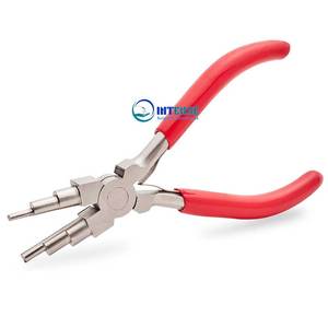 Alicates profesionales para hacer fianzas de acero inoxidable 6 1, herramientas para hacer joyas de nariz, anillos de salto, envoltura de alambre, artesanía DIY, venta al por mayor, OEM - Product Image 5