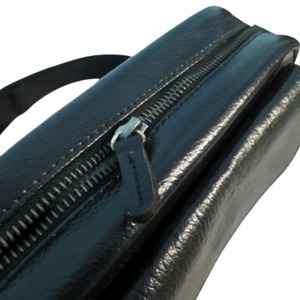 High Quality Black Leather Women Crossbody <b>Waist</b> Bag Minimalist Fashion Belt Bag with Flap Pocket Bulk order Available - Product Image 5