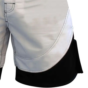 Wholesale 100% Polyester Customized MMA Fight Shorts Eco-Friendly <b>Blank</b> Mma Short with Painted Decoration - Product Image 5
