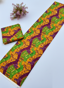 Tela de Algodón con Estampado Africano Original de Hitjem Export, Proveedora a Diseñadores de Moda en Europa, África y Mercados de Islas - Product Image 4