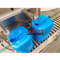 Solidpack – tambour à huile de cuisson à tête multiple linéaire automatique, jerrycan, pesée, système de remplissage, liquide 20l 25l