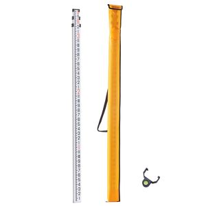 Bastone Telescopico in Lega di Alluminio da 9 Piedi/8 Sezioni, Strumento di Misurazione dell'Altezza a Doppia Scala 1/8 Pollici - Product Image 1