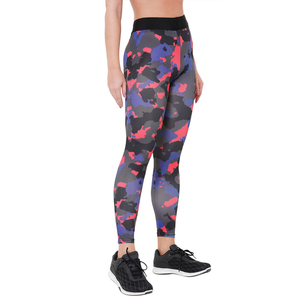 Leggings pour femmes à taille haute, imprimé camouflage, extensibles, respirants, pantalons de sport pour femmes - Product Image 3