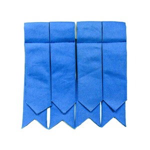 Ramsey Blue Vintage Tartan Detachable Elastic <b>Kilt</b> Flashes for Scottish Highland Sock and <b>Kilt</b> <b>Hose</b> Customization Available - Product Image 5