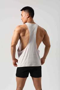 Custom Mens Sports Tank Top Wholesale OEM Manufacturer Supplier Vest Bulk Production - Product Image 5