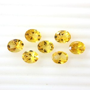 Citrines naturelles en vrac, taille ovale, facettées, pierres précieuses calibrées, pierres taillées de haute qualité, citrines de qualité supérieure pour la joaillerie - Product Image 2