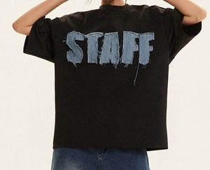 Camiseta sencilla de algodón 100% para hombre, corte holgado, informal, personalizada, de manga corta, en venta a precio económico. - Product Image 3