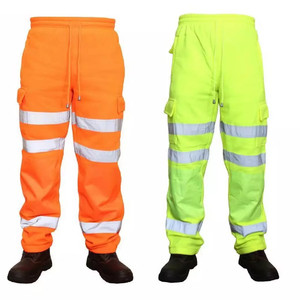 Veste de sécurité décontractée haute visibilité pour l'hiver, classe 2 ANSI, antibactérienne, fermeture éclair frontale, avertissement réfléchissant, vêtements de travail en polyester - Product Image 6