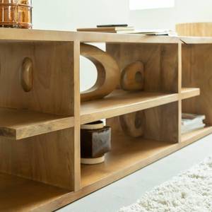 Mueble para TV Vandana Cresta Orion de diseño en madera de mango - Product Image 2