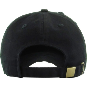 Gorra de Béisbol Unisex con Efecto Desgastado y Lavado Ácido, Gorra de 6 Paneles Estilo Dad Hat, Ajustable, Informal, de Algodón - Product Image 2