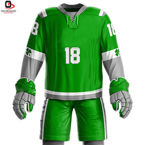 Ensemble d'uniformes de hockey sur glace de haute qualité avec logo personnalisé pour les joueurs adultes en autre matériau, service OEM - Product Image 6