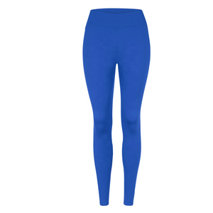 Leggings Térmicos de Cintura Alta para Mujer, Personalizados al por Mayor, de Spandex/Nylon sin Costuras, con Impresión por Sublimación Completa, 140g, Logotipo con Letras, para Invierno - Product Image 1