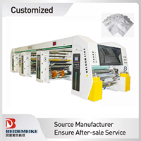 Machine de laminage triplex haute vitesse sans solvant pour lamination de feuilles d'aluminium des emballages autoclavables, haute performance