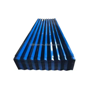 Prezzo a buon mercato gi fogli di copertura ondulati Dx51d Dx52d 800mm larghezza 0.18mm spessore lamiera per tetto ondulata