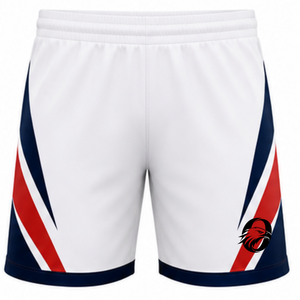 Shorts de volley-ball blancs, rouges et bleus, uniformes de sport professionnels, bas de tenue pour l'entraînement en équipe, vêtements de compétition pour les joueurs - Product Image 1