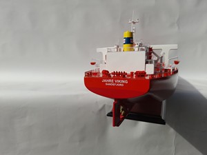Maquette de bateau viking en bois sculpté à la main, haute qualité, pièce d'art de collection autoportante - Product Image 1