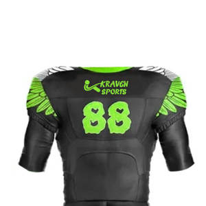 Uniforme de football américain de qualité supérieure, nouvelle arrivée, design personnalisé unique, uniforme de football américain - Product Image 5