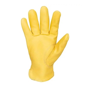 Guantes de Trabajo de Cuero Vacuno Granulado, Resistentes a la Abrasión y al Calor, para Seguridad Industrial, Protección de Manos y Jardinería - Product Image 3