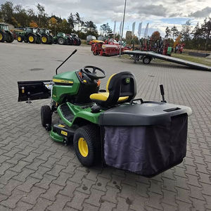 เครื่องตัดหญ้าอัตโนมัติ John Deere X350R แบบใช้น้ำมันเบนซิน 4 จังหวะ พร้อมมอเตอร์ไฟฟ้า ด้ามจับพับได้ สำหรับงาน DIY ระดับอุตสาหกรรม เหมาะสำหรับสวนและฟาร์ม - Product Image 4