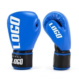 Guantes de Boxeo DAWNFROCE FIGHT GEARS de Alta Calidad, 8oz, MMA, Cuero PU, Personalizados, Impermeables, Resistentes al Viento, Cierre de Gancho y Bucle - Product Image 2