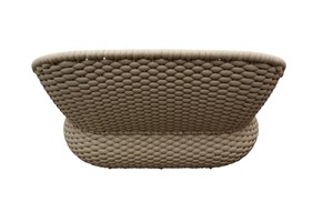 Conjunto de Sofás de Exterior de 5 Piezas con Cuerdas Trenzadas, Estilo Contemporáneo, con Cojines Cómodos, Muebles Modernos para Jardín y Patio, para el Hogar y Resorts - Product Image 5