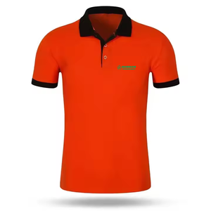 Nouvelle Arrivée Tissu Respirant Uni Décontracté Vêtement d'été Polo Homme Coupe Confortable Haute Qualité Manches Courtes - Product Image 4