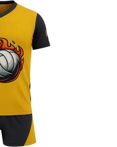 Custom volleyball wear volleyball jersey team uniform breathable <b>athletic</b> sports <b>clothing</b> manufacturer <b>supplier</b> - Product Image 6