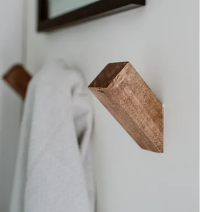Household New Popular Wood Coat Hook For Clothing Behind Doors On <b>Walls</b> Multi- Functional Wooden Coat Hook <b>Wall</b> Mounted - Product Image 1