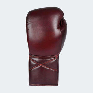 Guantes de Boxeo Personalizados con Logotipo, de Alta Calidad, Hechos de Cuero, con Cordones y Muñequera Ajustable - Product Image 3